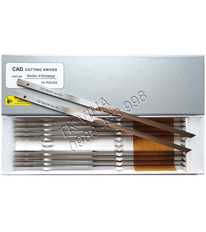 78798006 DAO MÁY CẮT VẢI TỰ ĐỘNG GERBER XLC7000/ Z7